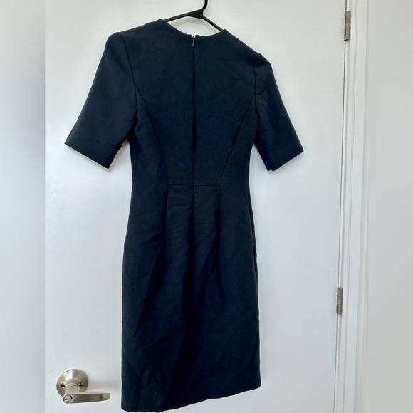 COS nevy blue and gray dress size 2 - Picture 2 of 2